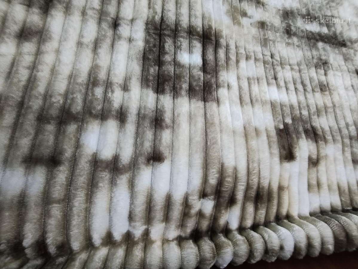 Antklodė pledas dvipusis 200x220 nauja - nuotraukos Nr. 3