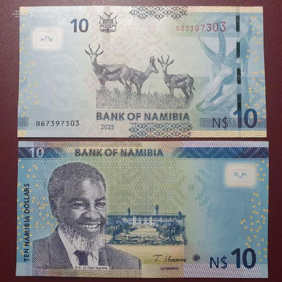 Namibija 10-50 dolerių, 2025 - nuotraukos Nr. 2