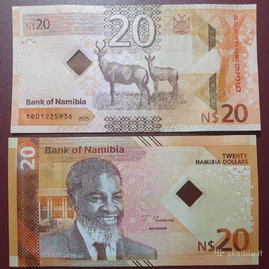 Namibija 10-50 dolerių, 2025 - nuotraukos Nr. 3