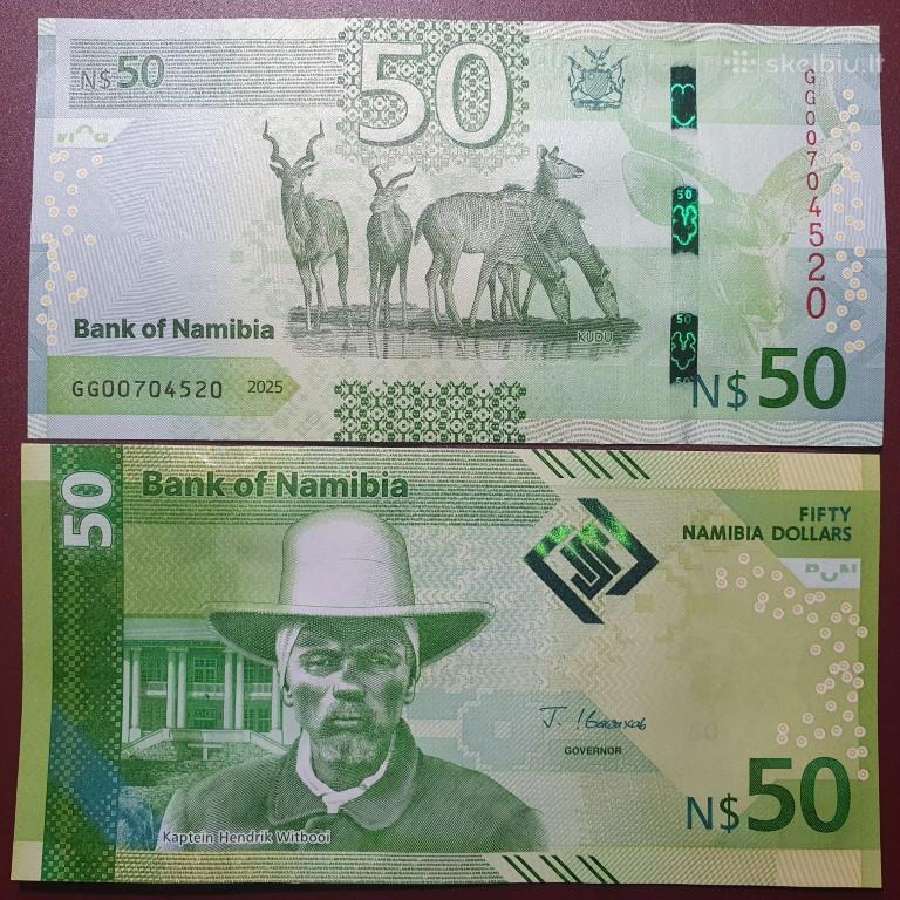 Namibija 10-50 dolerių, 2025 - nuotraukos Nr. 4