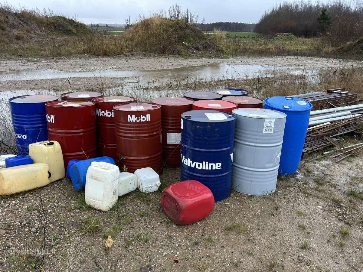 Statines, backos, talpos 200l