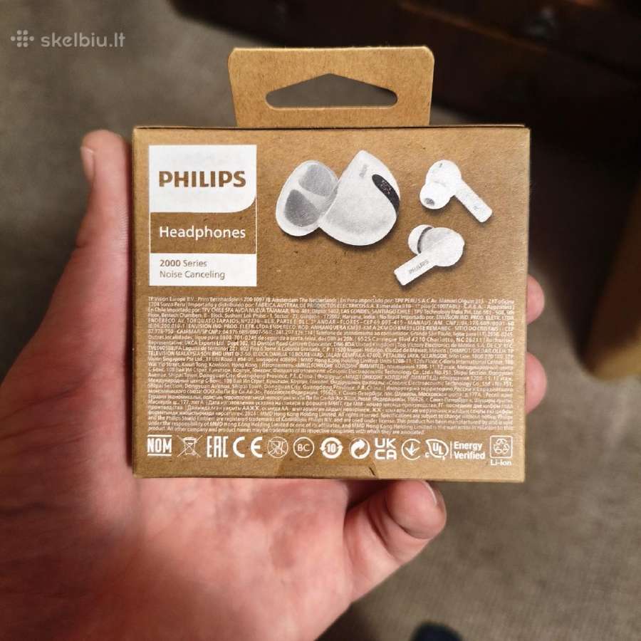 Philips bevielės ausinės - nuotraukos Nr. 2