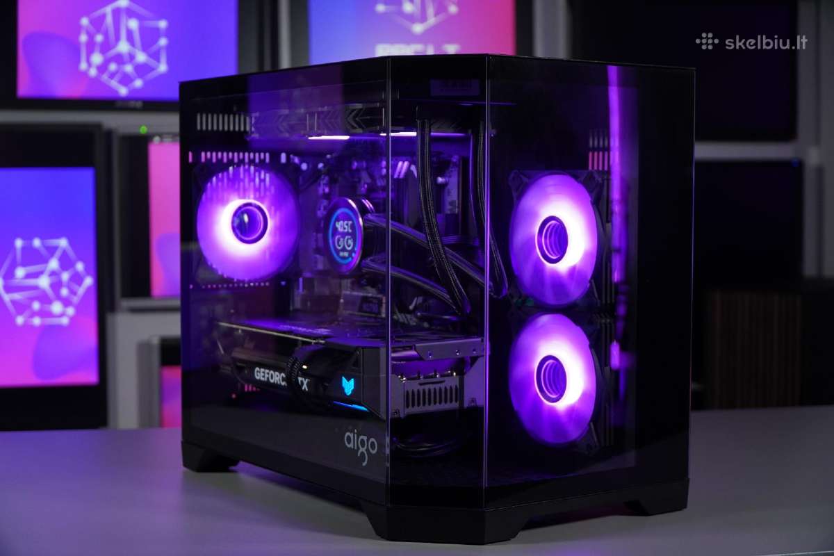 Gaming kompiuteriai, Redagavimo Stotys, Komplektai - nuotraukos Nr. 5