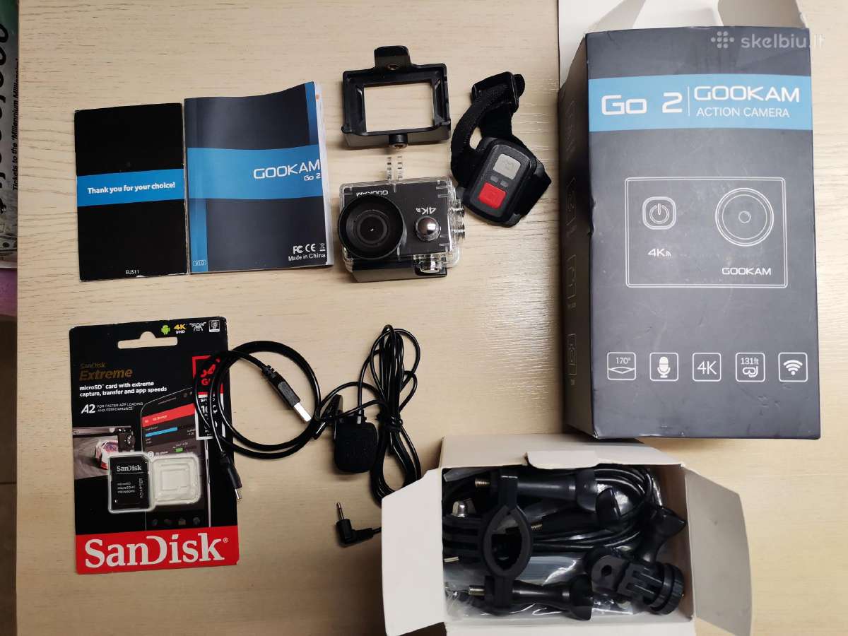 Action Camera Gookam "Go2"