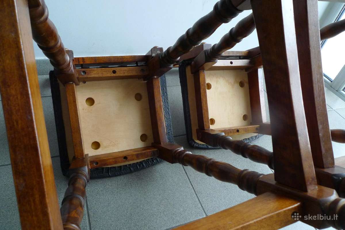 2baro is medzio masyv puikios ir antikvar.stalelis - nuotraukos Nr. 7