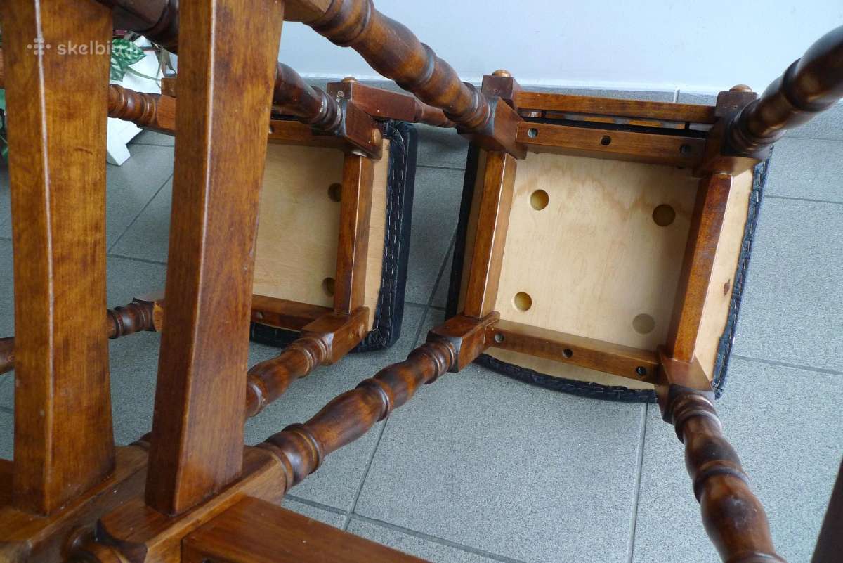 2baro is medzio masyv puikios ir antikvar.stalelis - nuotraukos Nr. 8