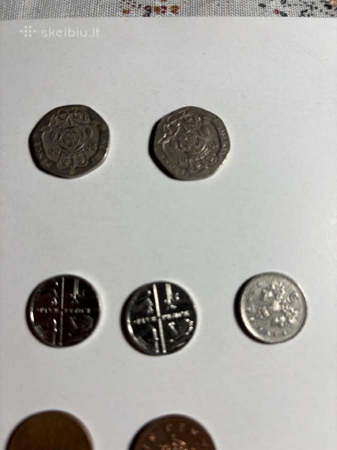 Bulgarijos stotinka, Ukrainos, VFR, Slovėn, Britan - nuotraukos Nr. 17