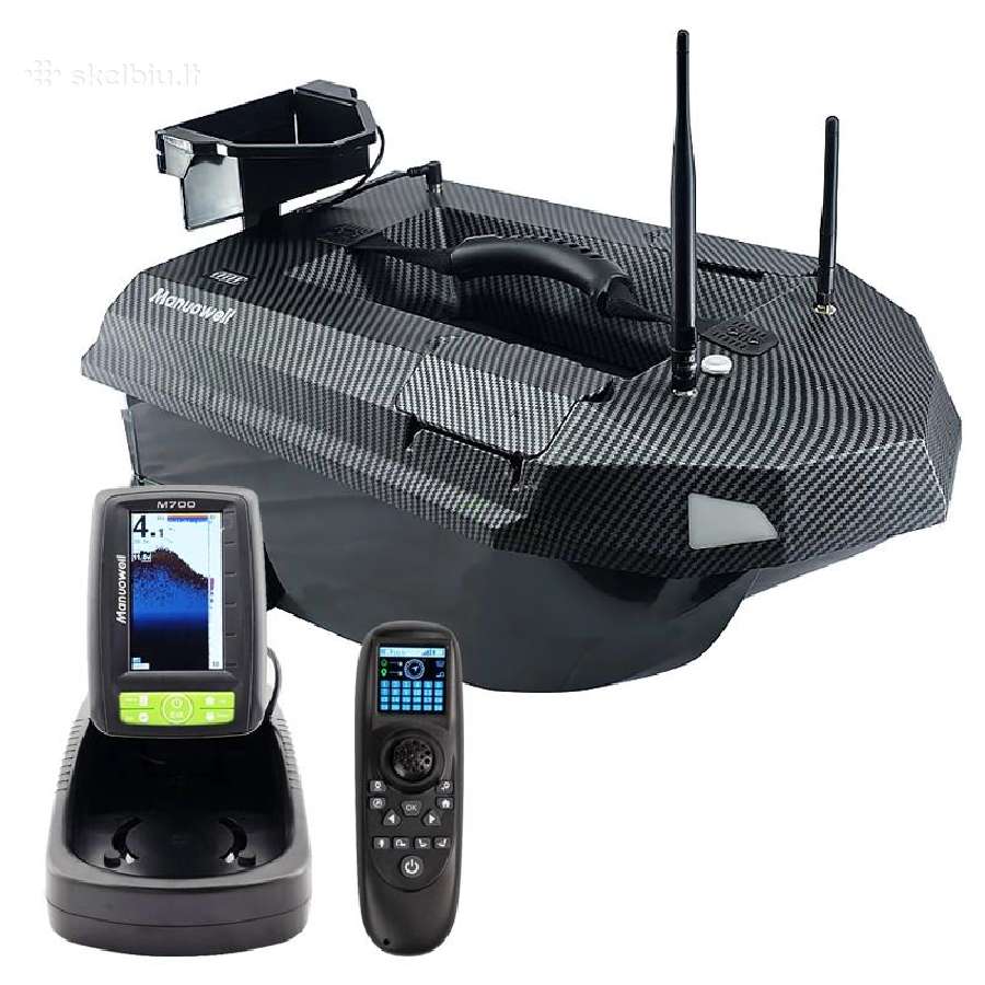 Pašarų laivelis Manuowell Assassin GPS Sonar