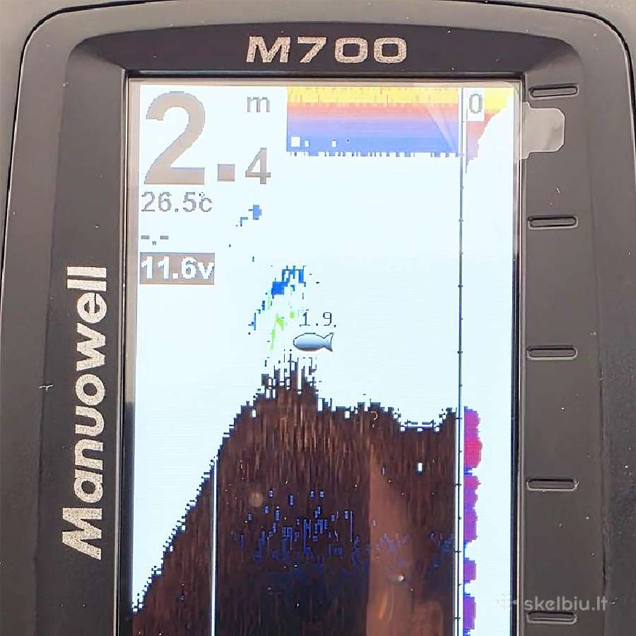 Pašarų laivelis Manuowell Assassin GPS Sonar - nuotraukos Nr. 6