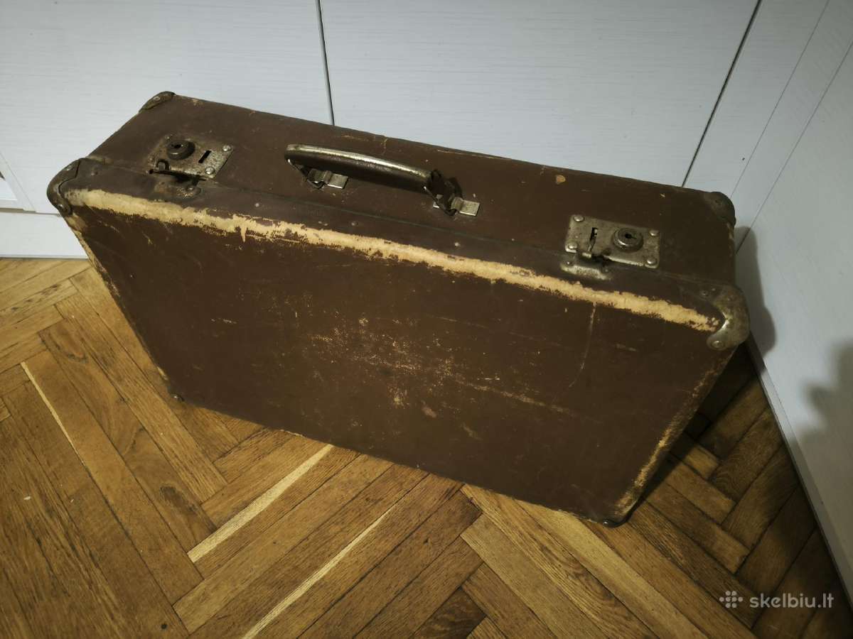Senoviniai lagaminai. Vintažiniai, retro. - nuotraukos Nr. 5