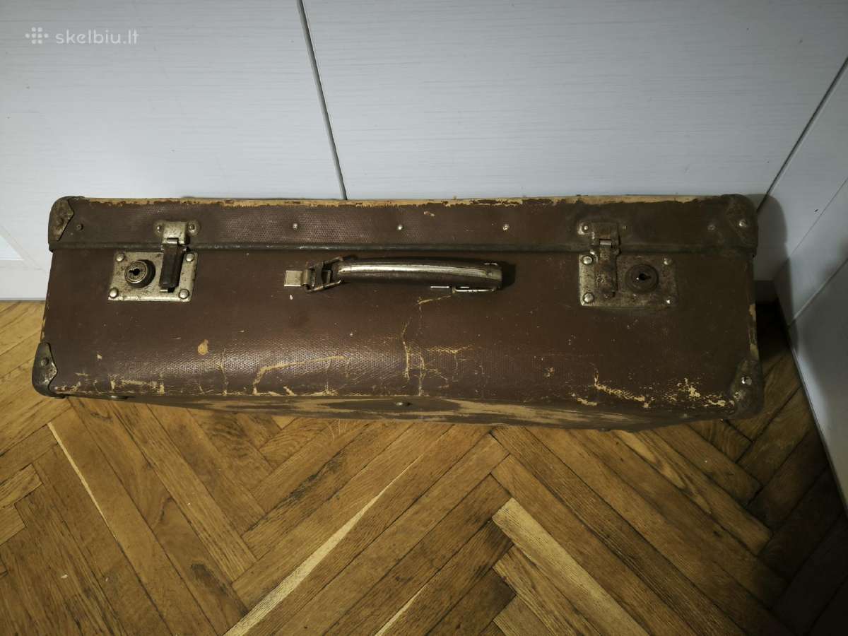 Senoviniai lagaminai. Vintažiniai, retro. - nuotraukos Nr. 7