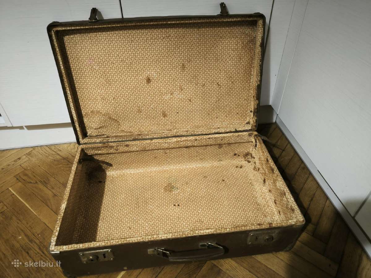 Senoviniai lagaminai. Vintažiniai, retro. - nuotraukos Nr. 8
