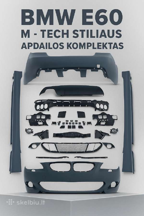 Bmw bamperiai M paketai apdailos tuning - nuotraukos Nr. 7