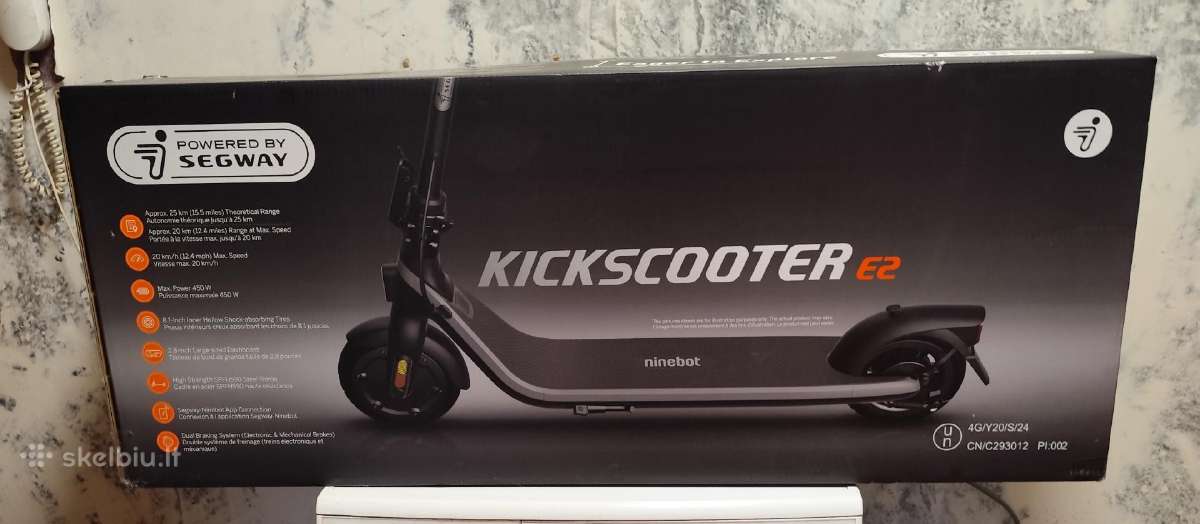 Segway elektrinis paspirtukas E2
