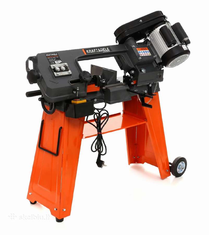 Krafdele Juostinis metalo pjūklas 700 W - nuotraukos Nr. 4