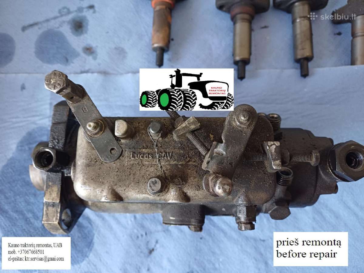 Kalmar dyzelinis kuro siurblys Lucas Cav 3348f010 - nuotraukos Nr. 5