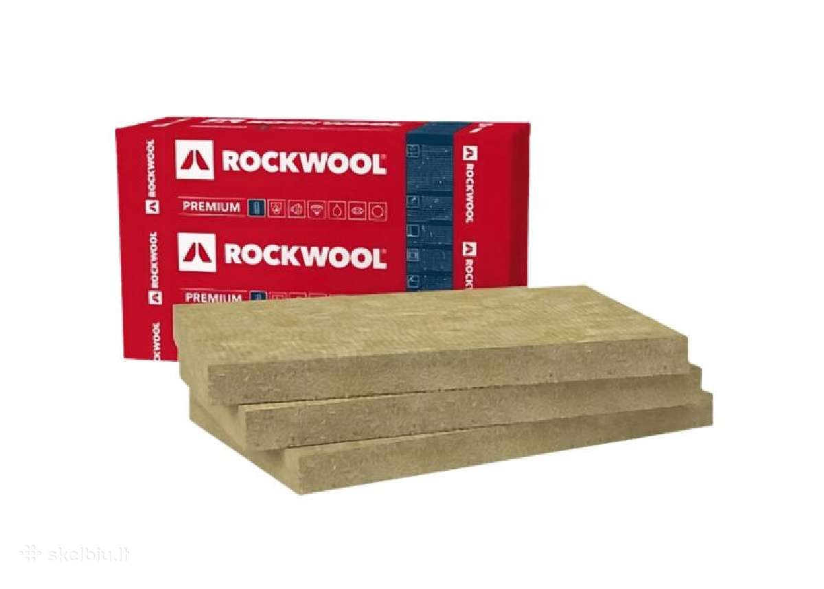 Akmens vata Rockwool Superrock 5 cm 18,5 eur/pok.