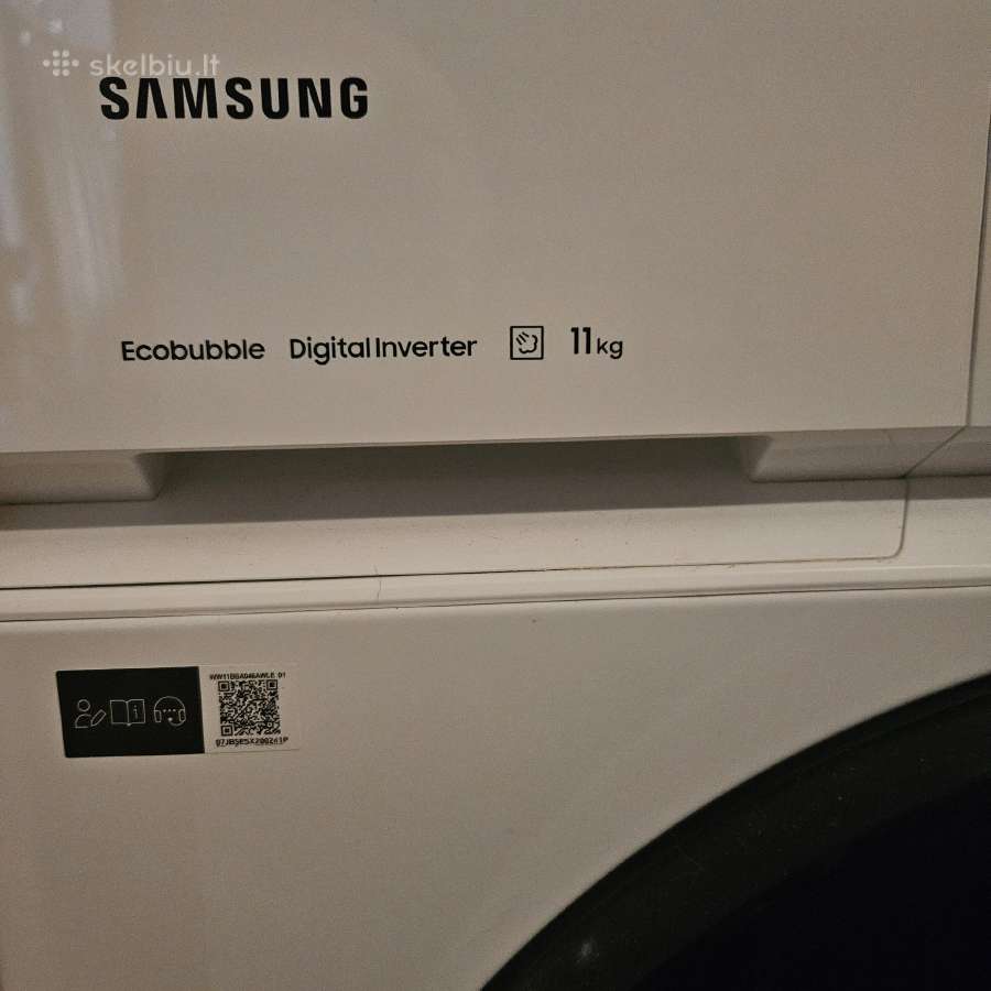 Skalbimo Mašina Samsung Ecobubbe Digital Inver - nuotraukos Nr. 3