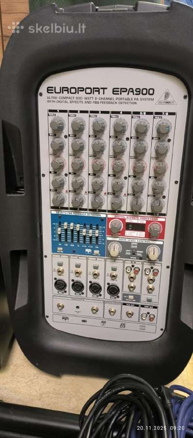 Behringer europort epa900 - nuotraukos Nr. 4