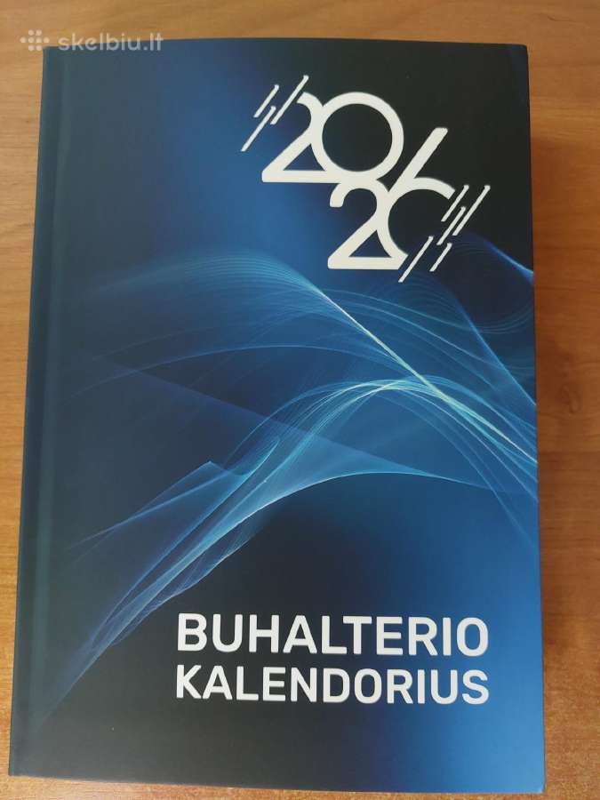 Buhalterio kalendorius 2026 Naujas