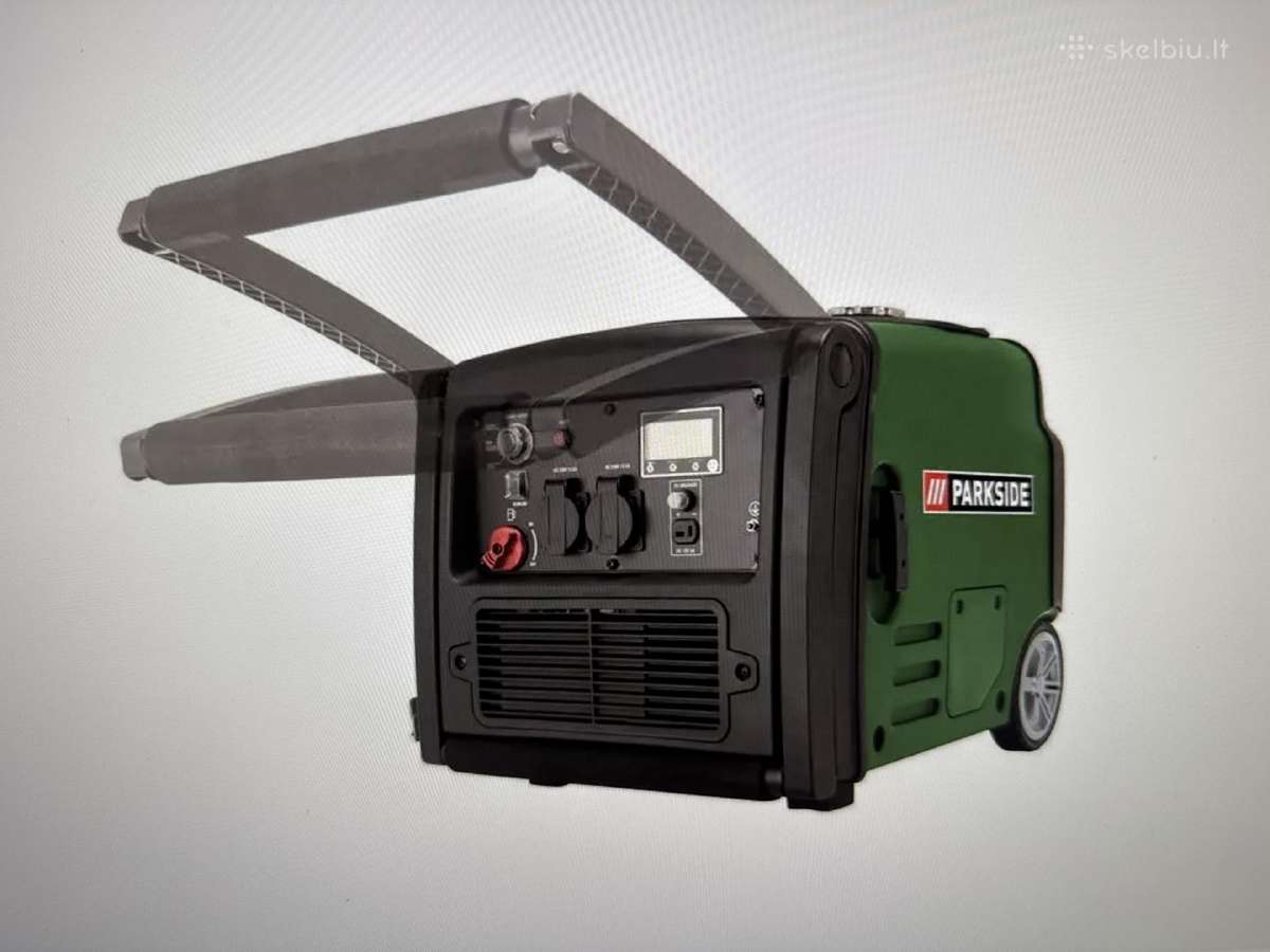 Inverterinis generatorius Parkside pise 3400 A1 su - nuotraukos Nr. 2