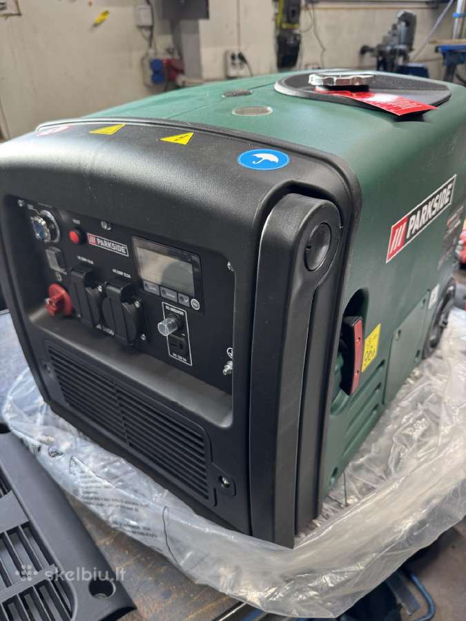 Inverterinis generatorius Parkside pise 3400 A1 su - nuotraukos Nr. 7