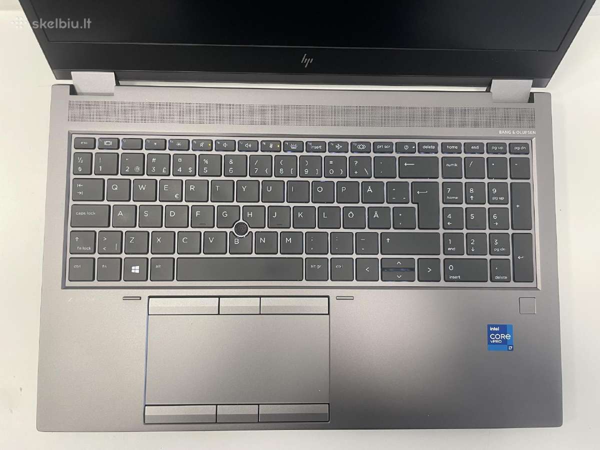 Hp Zbook Fury 15.6 G8 i7-11850h 32gb RAM 512gb SSD - nuotraukos Nr. 5