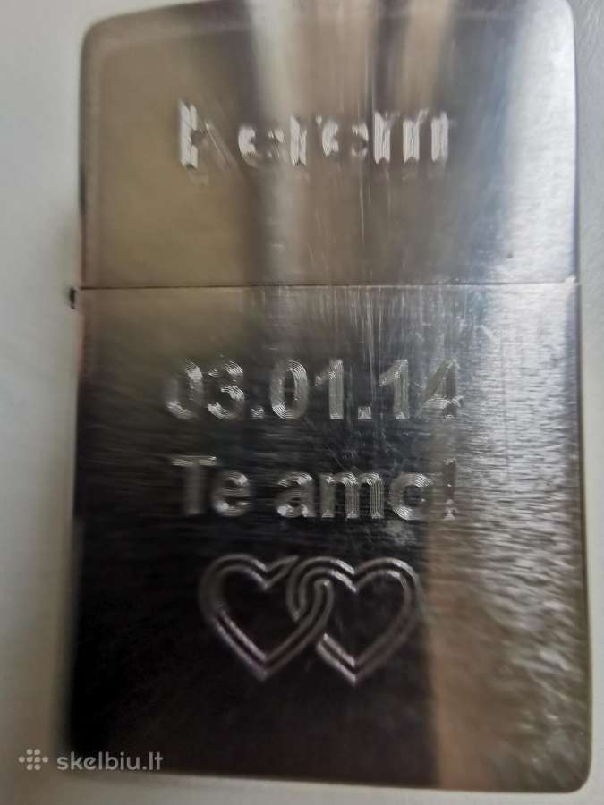 Orginalus Zippo žiebtuvėlis - nuotraukos Nr. 3