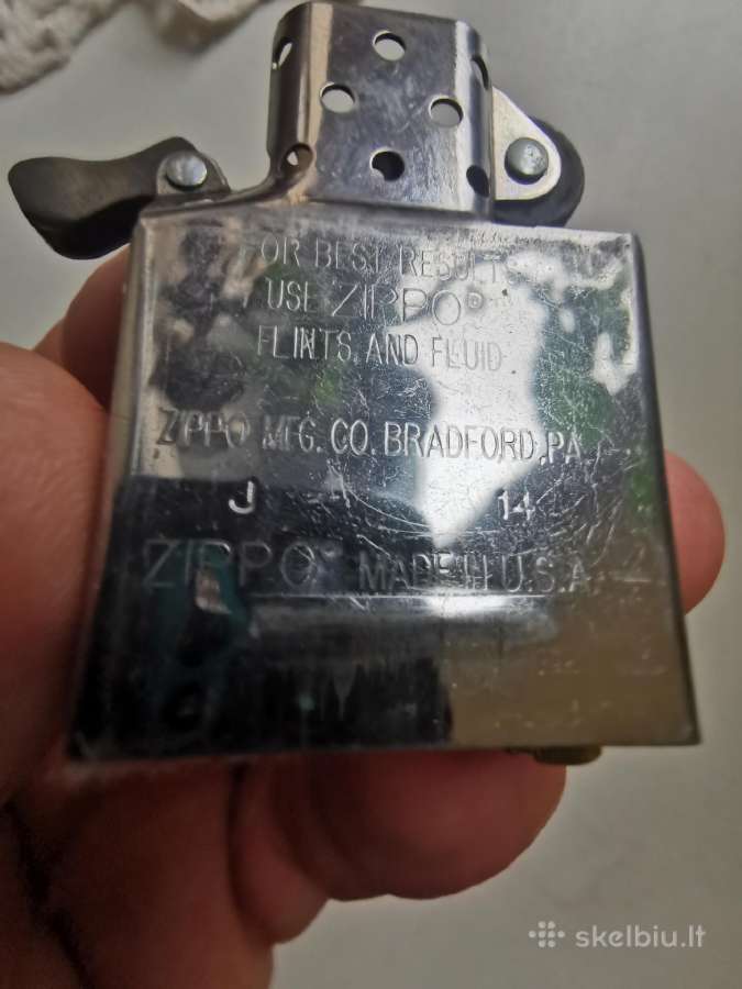 Orginalus Zippo žiebtuvėlis - nuotraukos Nr. 10