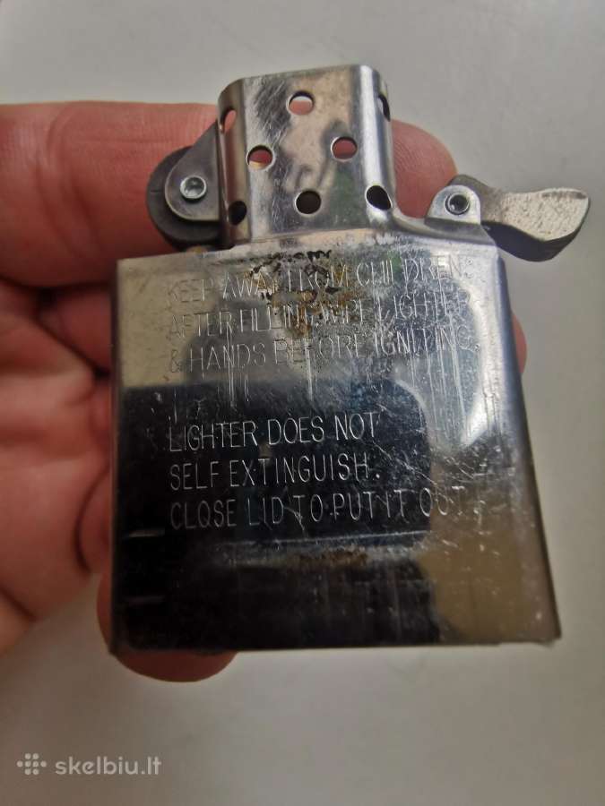 Orginalus Zippo žiebtuvėlis - nuotraukos Nr. 11