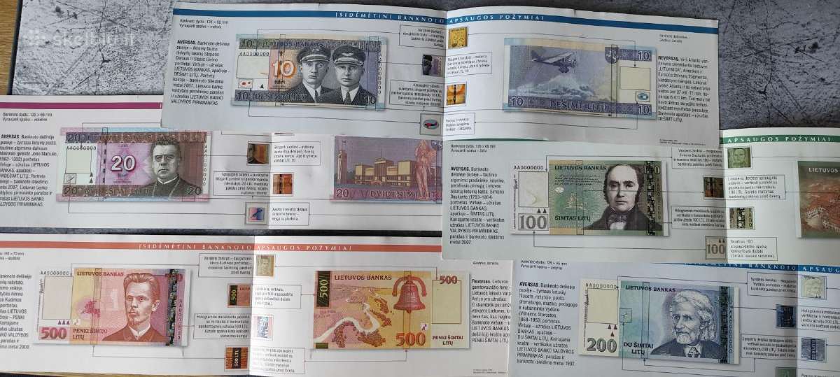 Lietuvos banko sunaikinti litų banknotai - nuotraukos Nr. 3