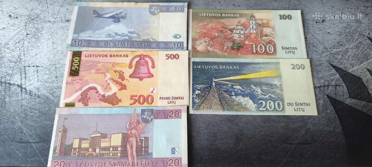 Lietuvos banko sunaikinti litų banknotai - nuotraukos Nr. 4
