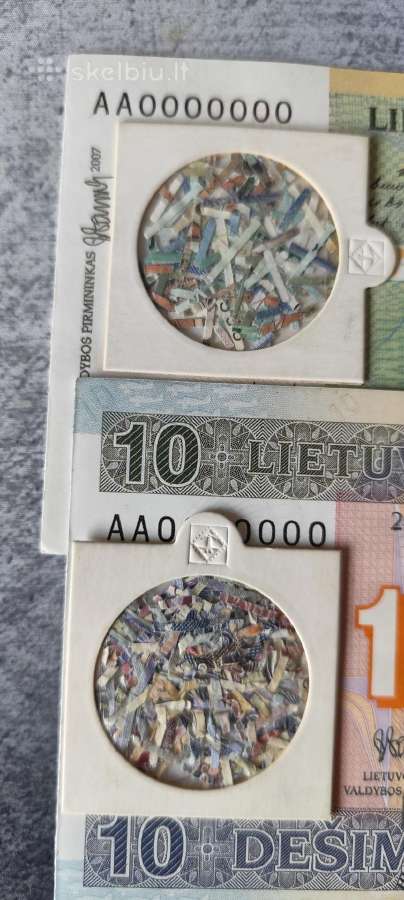 Lietuvos banko sunaikinti litų banknotai - nuotraukos Nr. 6