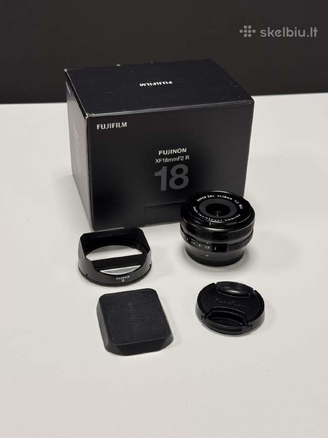 Fujifilm Xf 18mm F2 R - nuotraukos Nr. 6