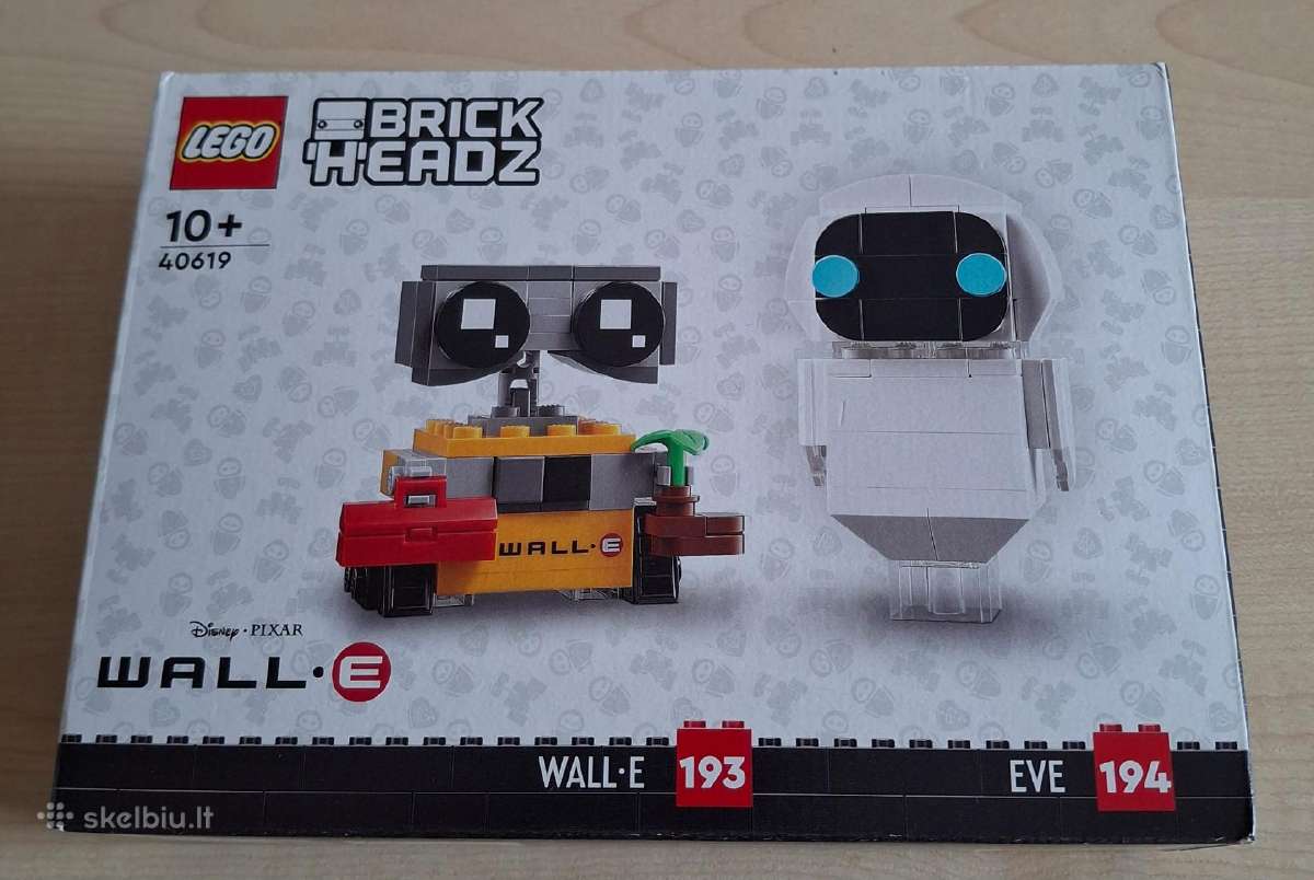 Lego Brickheadz Eve ir Wall-e 40619