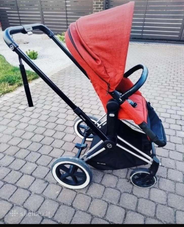 Cybex priam vežimėlis. Sportinė dalis ir lopšys