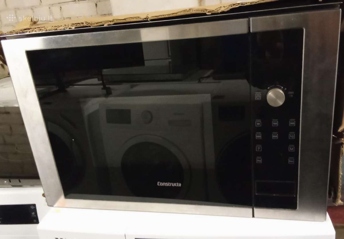 Įmontuojama Mikrobangu krosnele Constructa