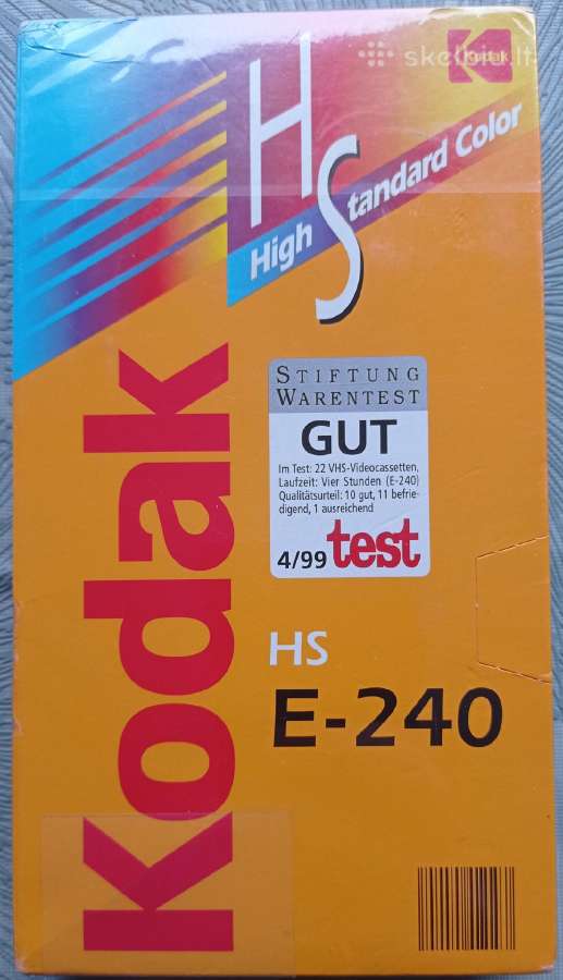 Kodak - Video kasetė (Vhs)