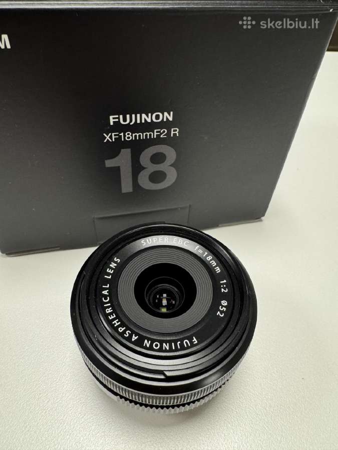 Fujifilm Xf 18mm F2 R