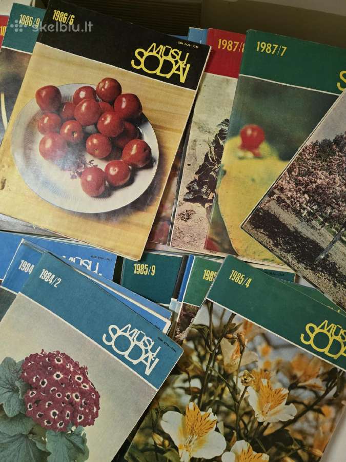 Seni žurnalai Mūsų sodai 48 vnt pigiai - nuotraukos Nr. 2