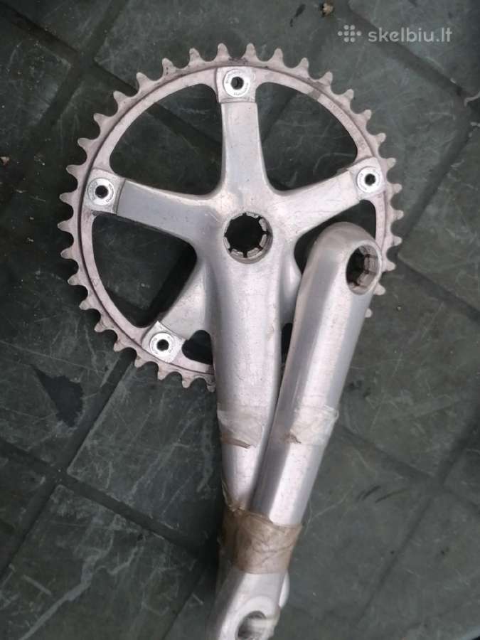 Švaistykliai Dura ace Fc 7701 172.5mm + 39t žvaigė