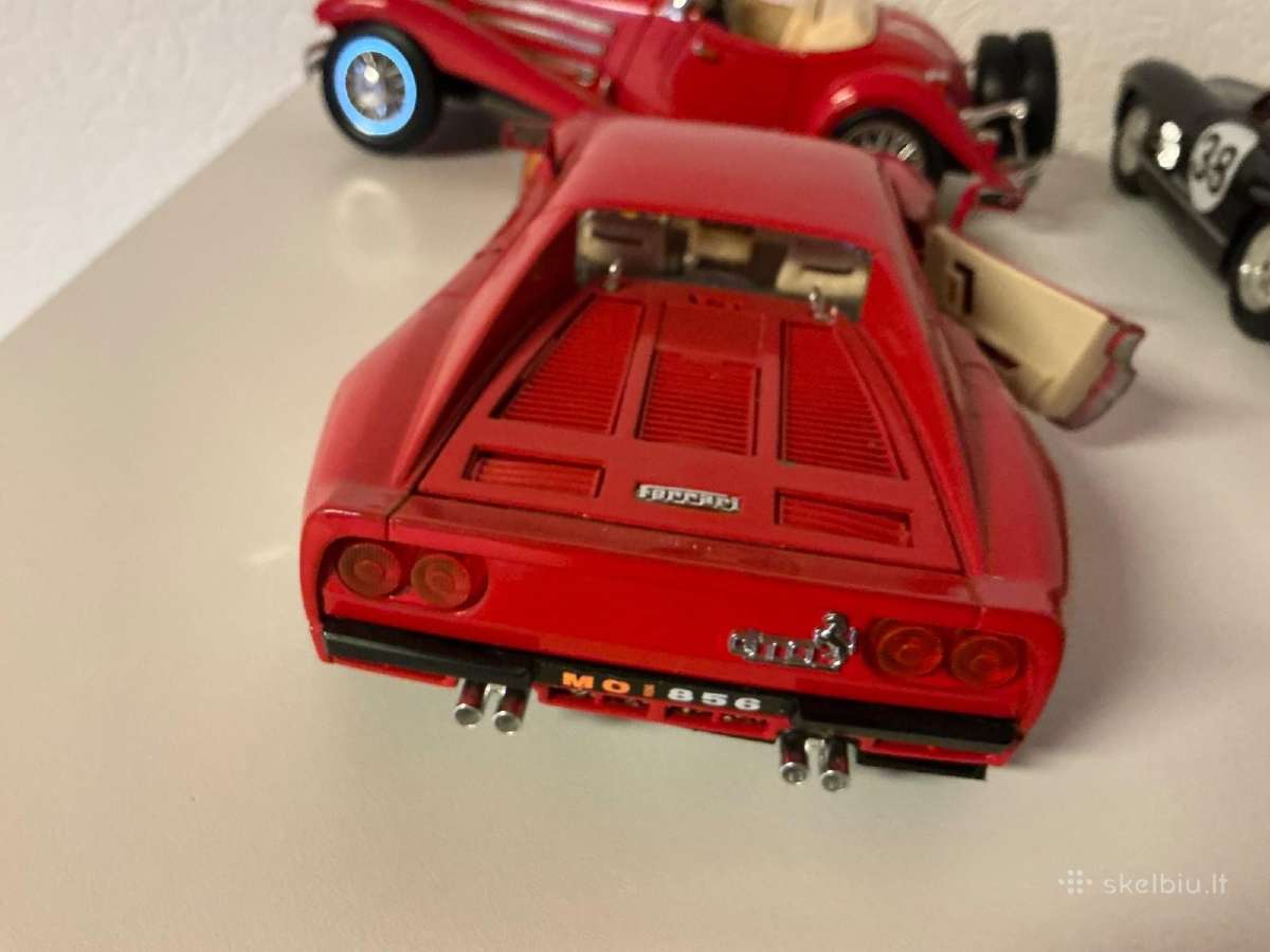 3 vnt 1:18 modeliukai modeliai mercedes ferrari - nuotraukos Nr. 3