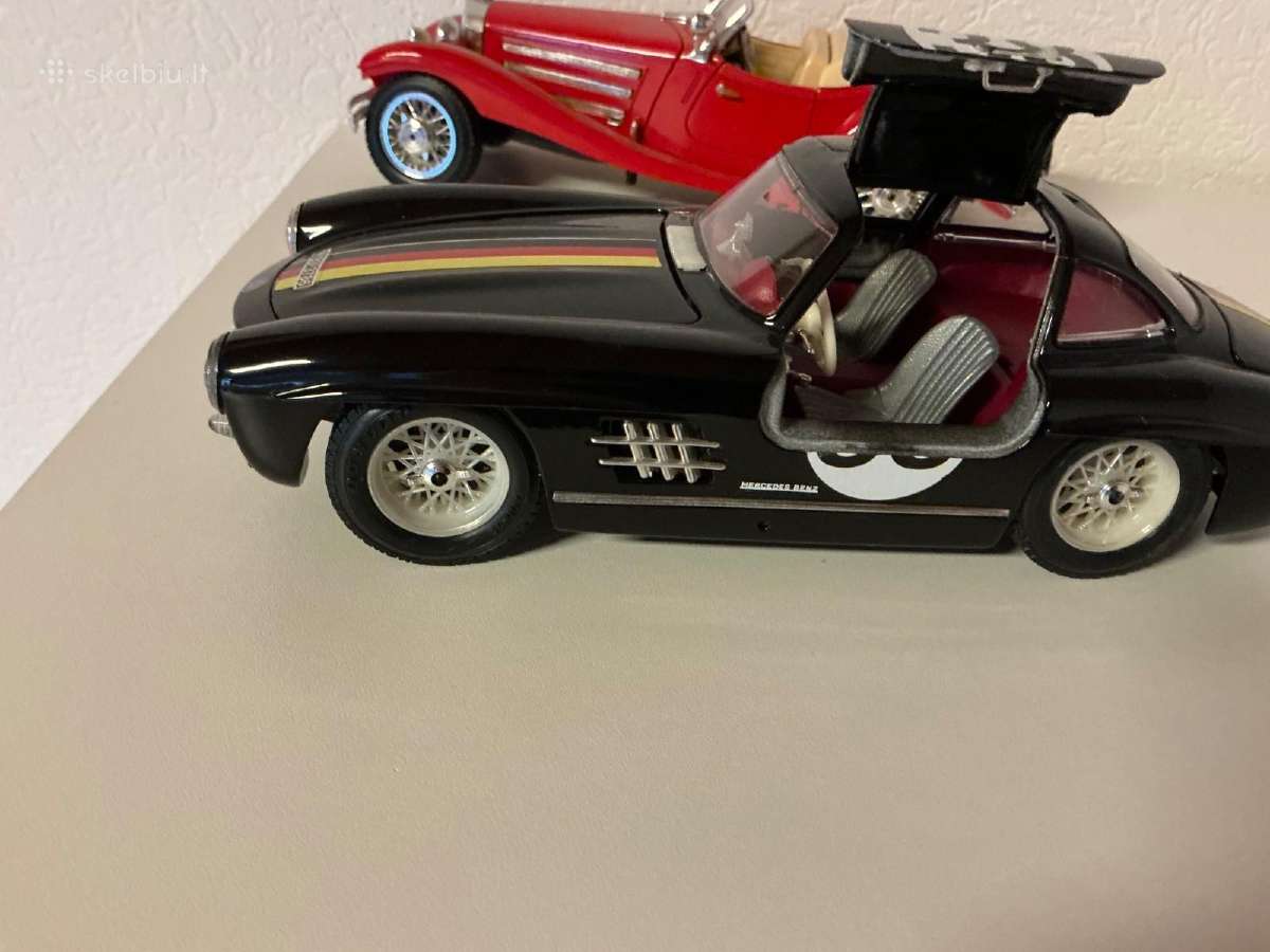 3 vnt 1:18 modeliukai modeliai mercedes ferrari - nuotraukos Nr. 6