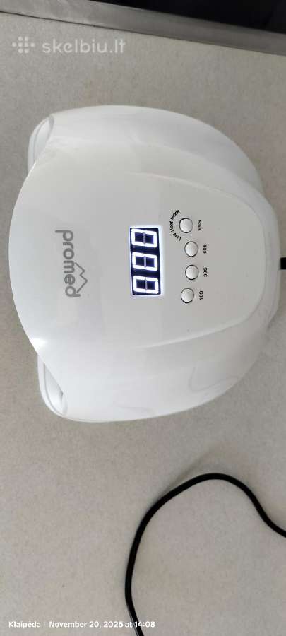 Profesionali Uv/LED manikiūro lempa Promed Uvl-54