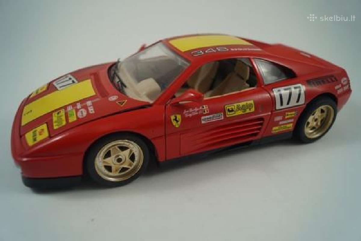 Modeliukas bburago 1:18 Ferrari 348 TB - nuotraukos Nr. 2