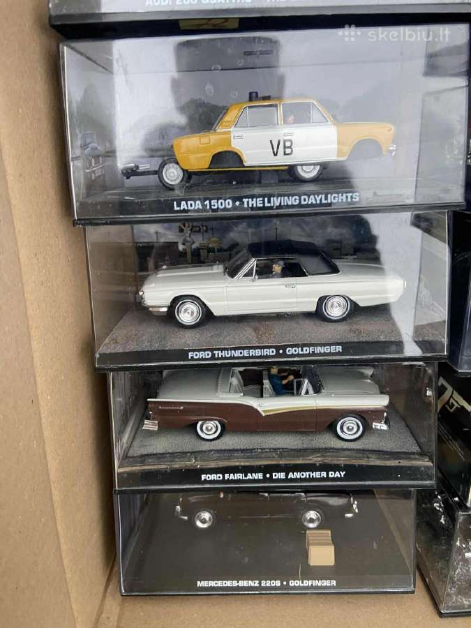 Modeliai james bond modeliai kolekcija - nuotraukos Nr. 2