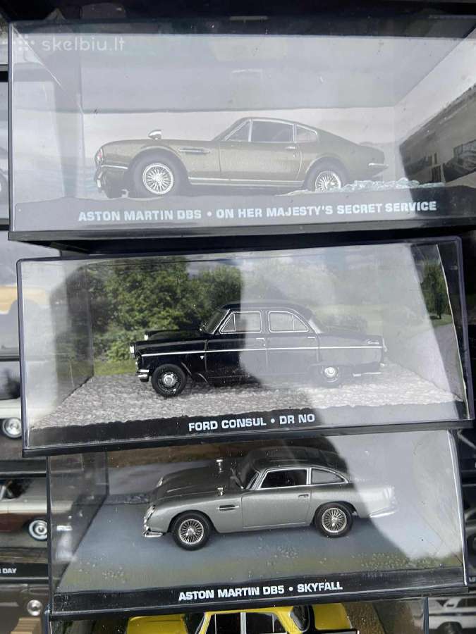 Modeliai james bond modeliai kolekcija - nuotraukos Nr. 5