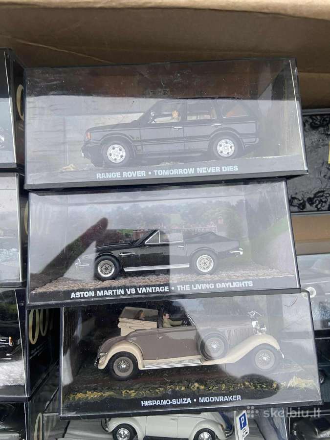 Modeliai james bond modeliai kolekcija - nuotraukos Nr. 9