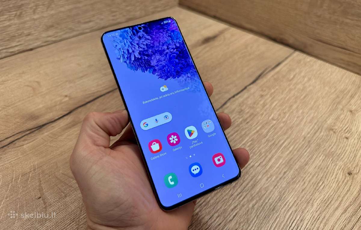 Samsung S20 plus, 8/128gb
