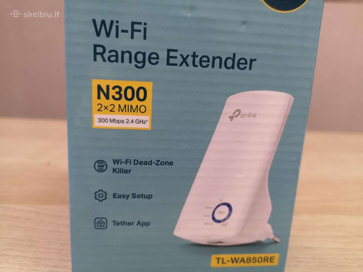 Tp-link Wi-fi stiprintuvas Range Extender - nuotraukos Nr. 2